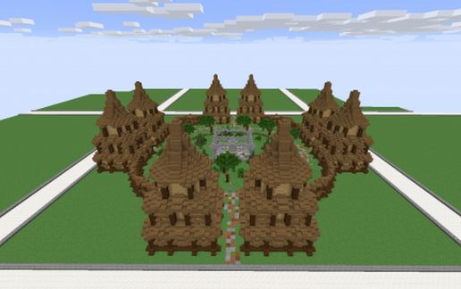 Plot 100x100 schematic - building