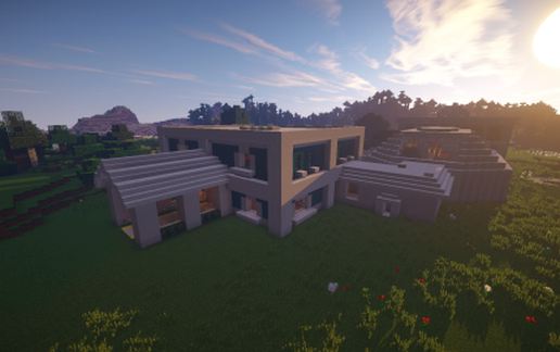 luxury mansion schematic - building