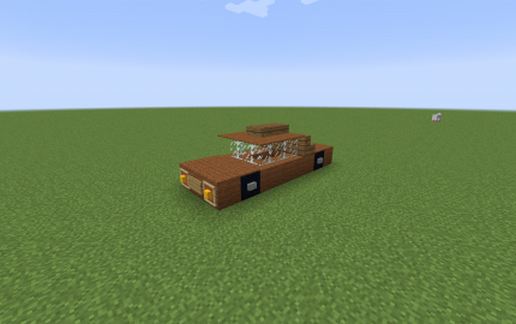 Brown car schematic - building