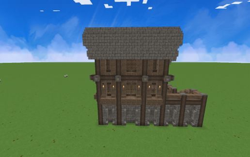 Medieval Medium Shop schematic - building