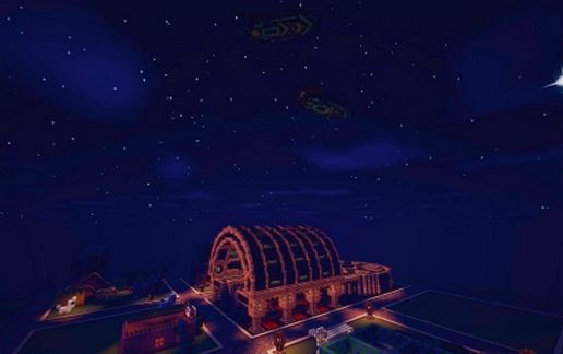 Space Station - World Of Wizards Online schematic - building