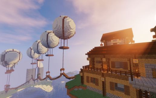 Mansion on Floating Island