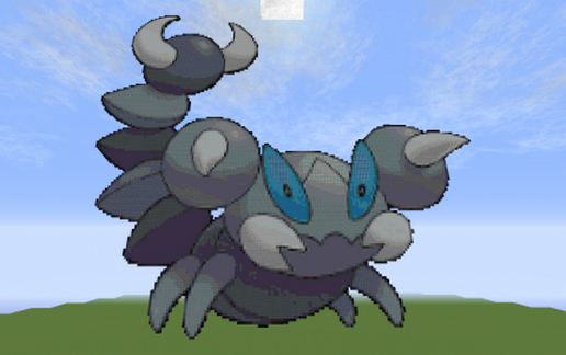 Pokemon Skorupi schematic - building