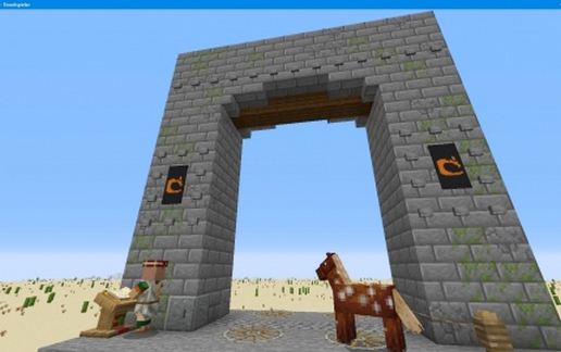 Burgtor / CastleGate 7x9 schematic - building