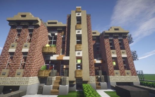 American style house schematic - building