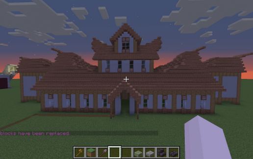 Indonesian-Style Mansion/Market schematic - building