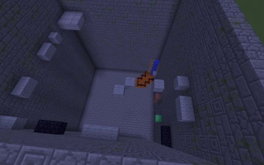 Temple Parkour schematic - building