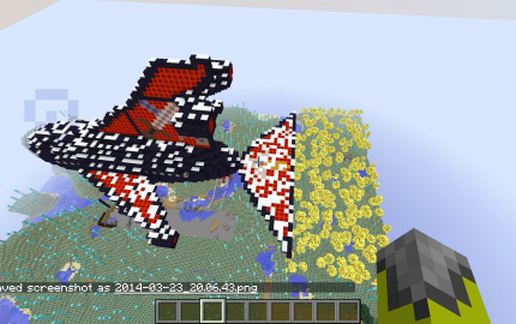 The shark functioning war airship