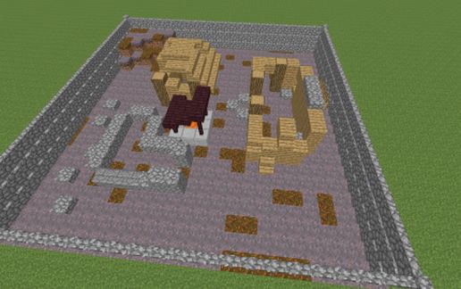 Zombie Village schematic - building