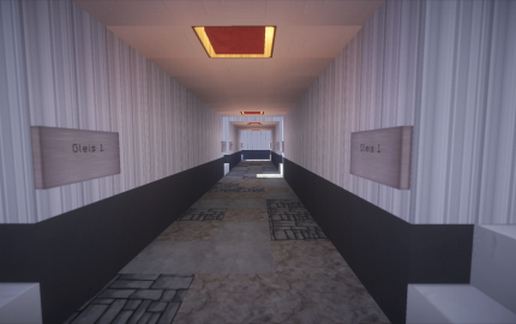 Small modern Train-Station #2 schematic - building