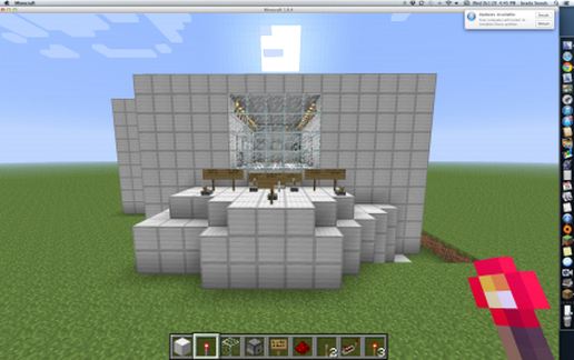 COMPUTER WITH GAME V.2 schematic - building
