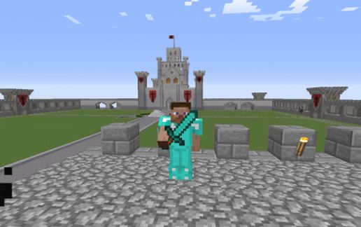 Large stone castle V2 schematic - building