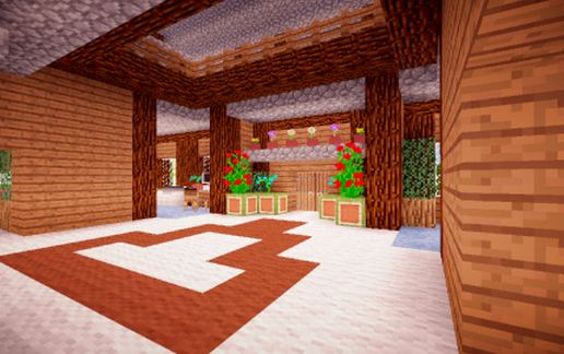 Lake House Fully Decorated