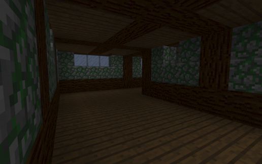 small rustic house schematic - building
