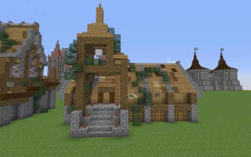 Rustic Church schematic - building