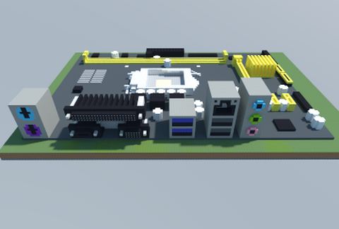 Intel H81M-D (ASUS) schematic - building