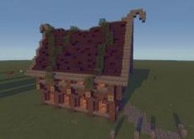 The medieval house schematic - building
