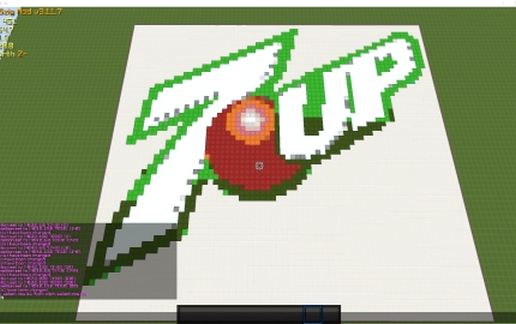 7up Logo schematic - building