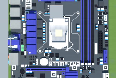Intel H77MA-G43 (MSI) schematic - building