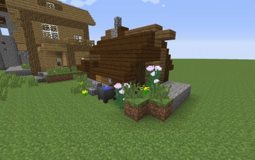 poor village house schematic - building