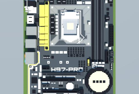 Intel H97-PRO (ASUS) schematic - building