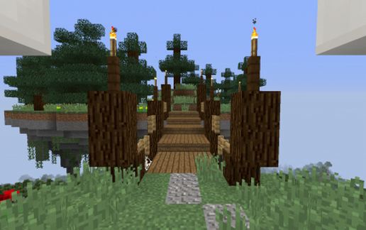 Simply floating islands schematic - building