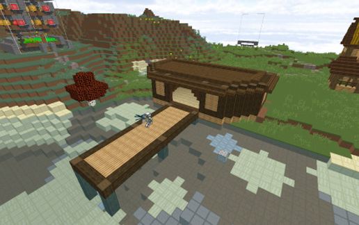 Moderately Sized Dock schematic - building