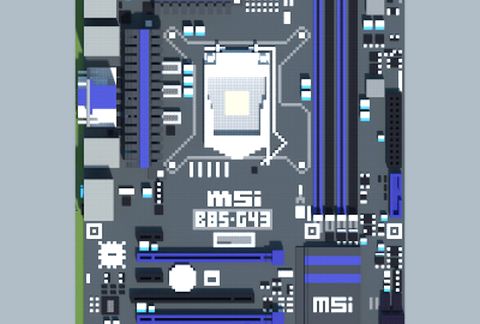 Intel B85-G43 (MSI) schematic - building
