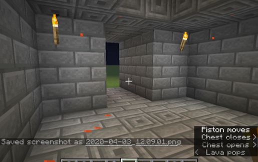 Lava Trap Room From Book