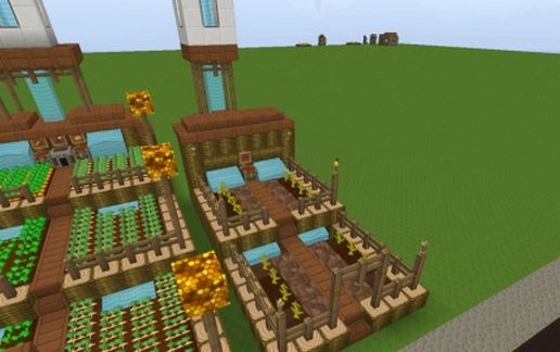 Pumpkin & Melon Farm schematic - building