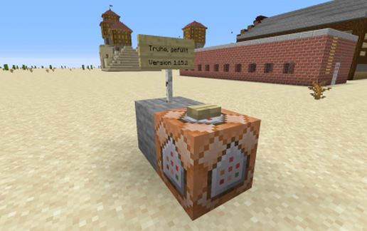 Command Block - gefüllte Truhe
