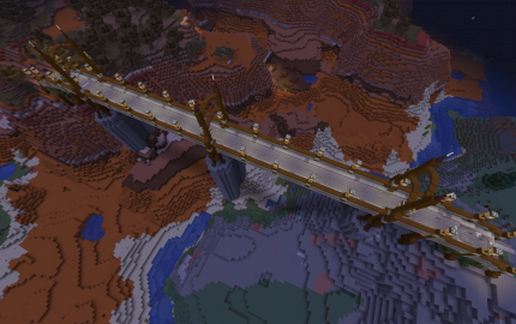 Long scalable bridge schematic - building