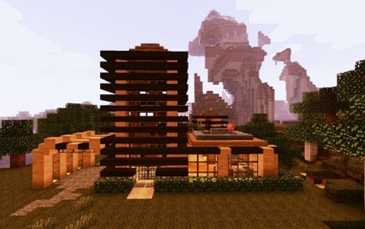 Futurist-Wood-House