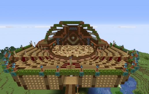 Amphitheatre schematic - building
