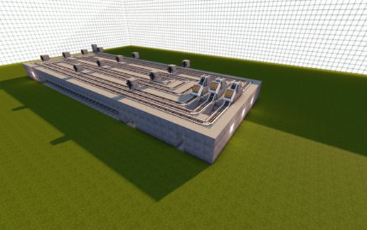 100 Furnace Super Smelter schematic - building