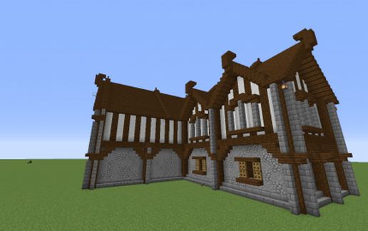 Medieval Town Collection 1 Building 6 schematic - building