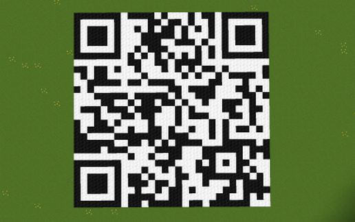 QR code Banana schematic - building