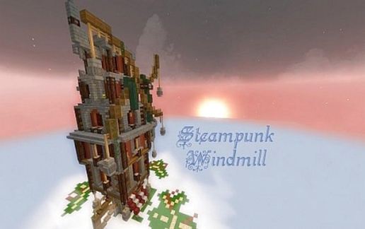 STEAMPUNK Windmill schematic - building