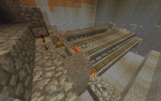 Industrial smelter schematic - building