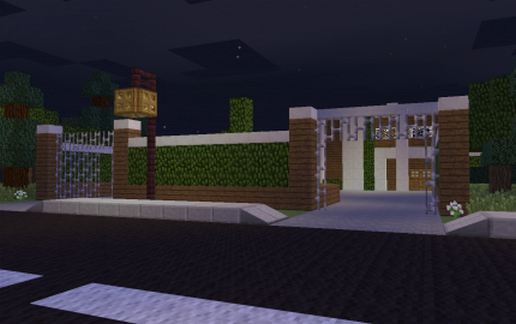 Modern Spruce house