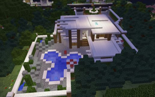 Modern Spruce house
