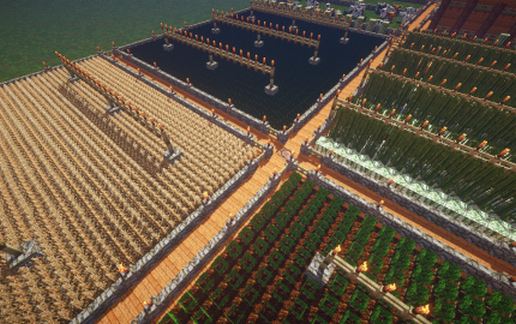 Large farm