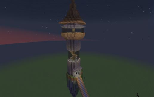 Simple Floating Island Tower