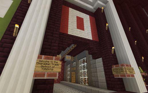 Chanadian Nether Station schematic - building