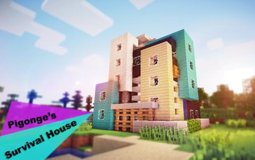 Contemporary Survival Starter House schematic - building