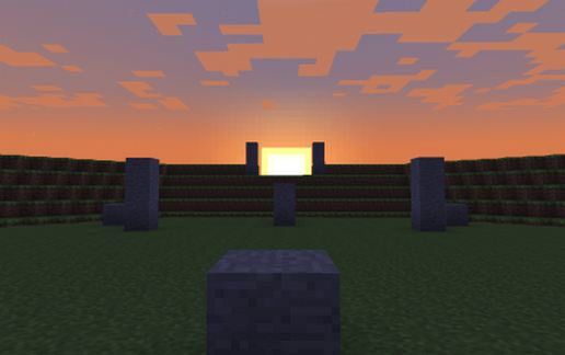 A Neolithic Henge schematic - building