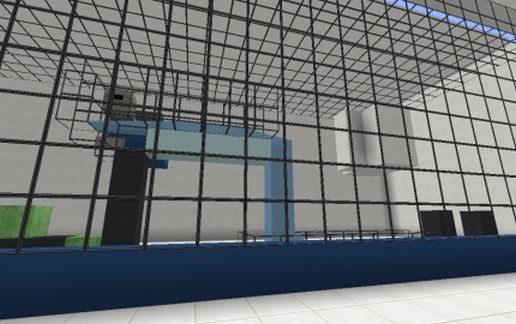 Armor stand parkour schematic - building