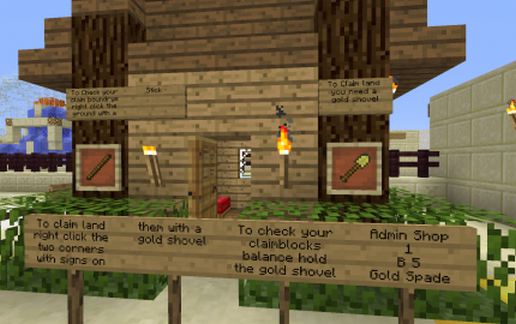 Grief Prevention tutorial House schematic - building