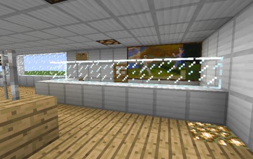 Minecraft Grocery Store schematic - building
