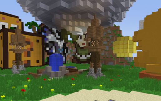 Creative Pixel Art Spawn